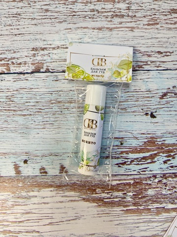 Бальзам для губ с ланолином "Мохито"