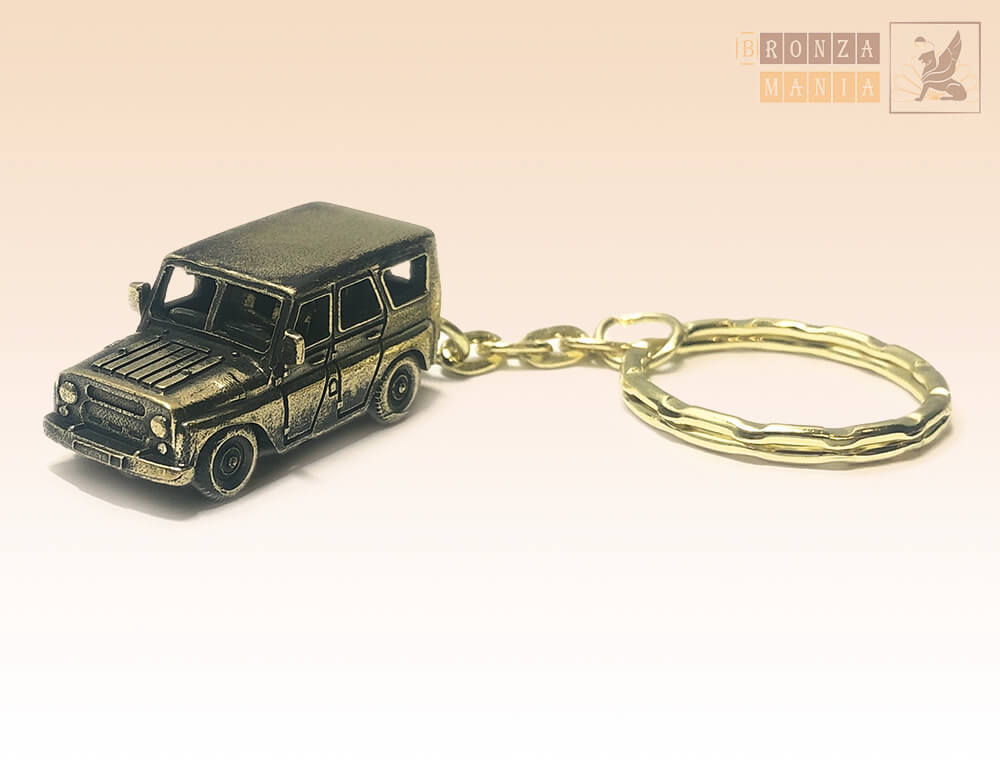 брелок Автомобиль Козлик - купить в магазине БронзаМания