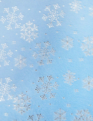 Велюр новогодний, 180 г/м2, ш. 155 см, голубой