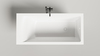 Salini 105011G CASCATA 150x70 Встраиваемая ванна с прямоугольной чашей, регулируемые ножки