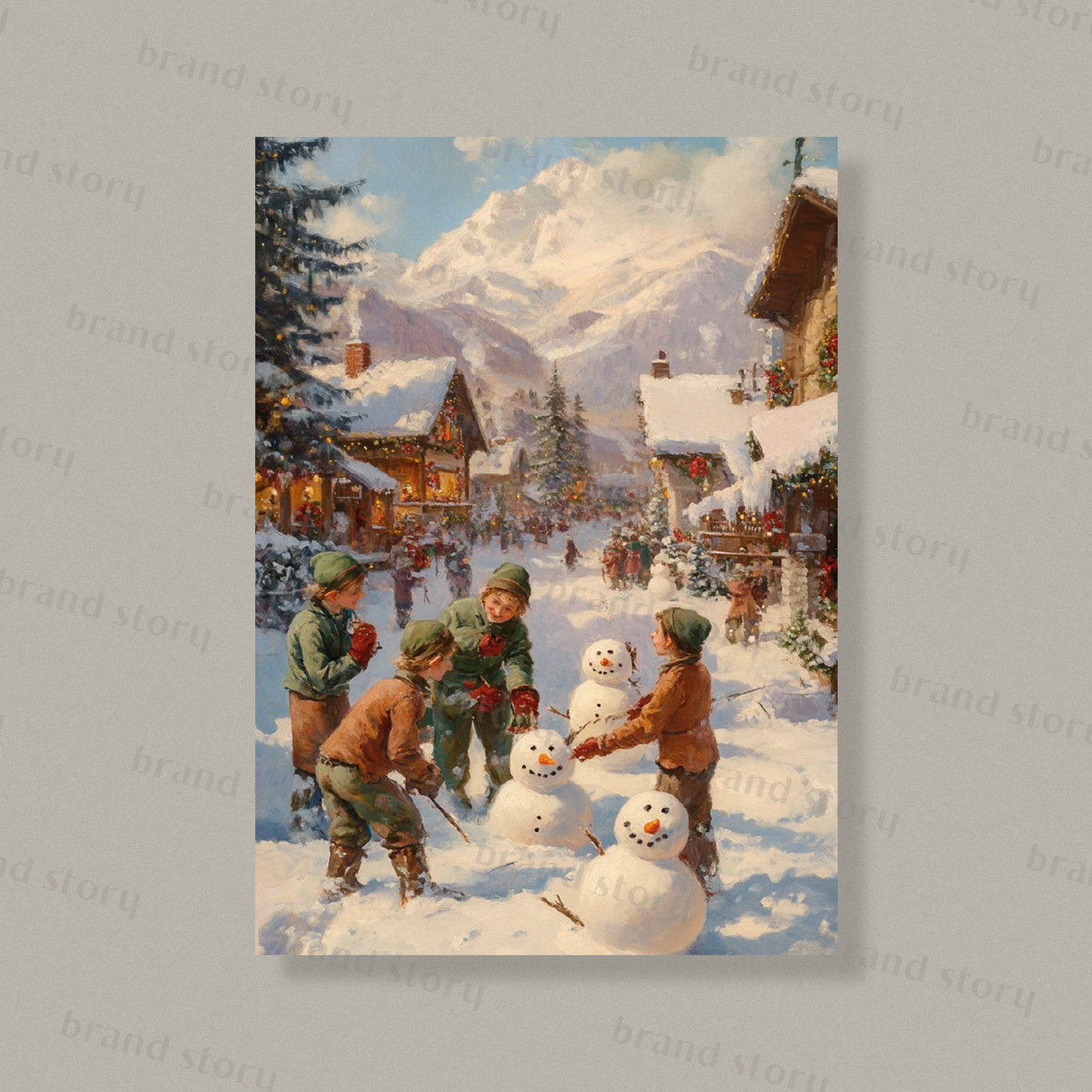 Открытка НГ170 (10 шт.) 7 х 10 см