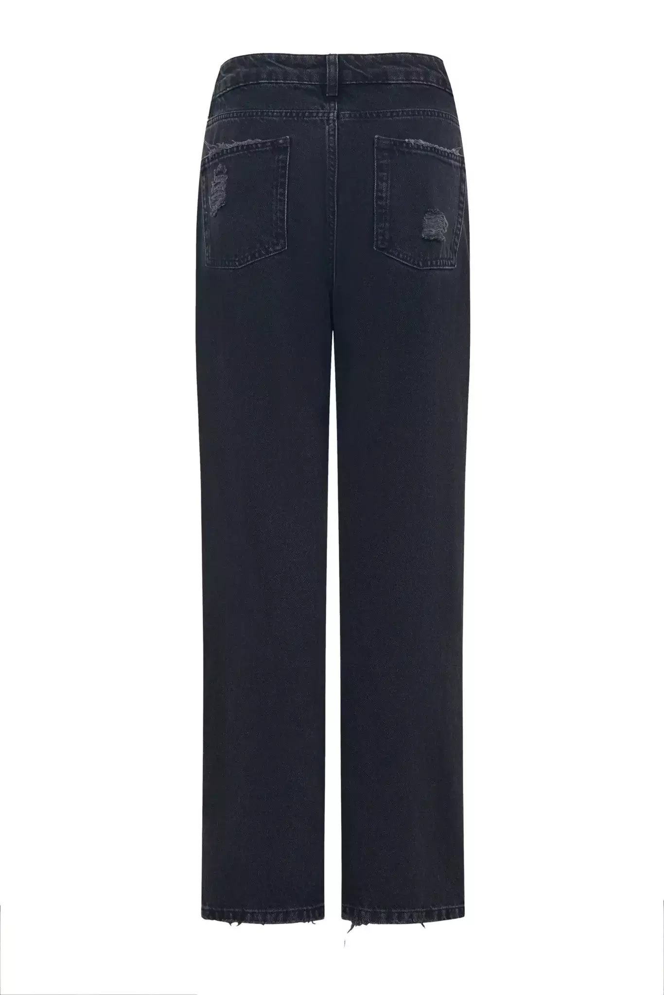 Джинсы серые