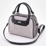 Сумка Саломея 269 мульти итальянский серо-черный