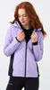 Премиальная куртка для лыж и зимнего бега Nordski Hybrid Warm 2.0 Lavender/Black W женская
