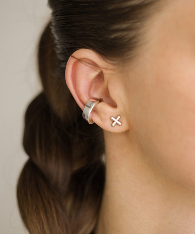 Кафф SIZE silver