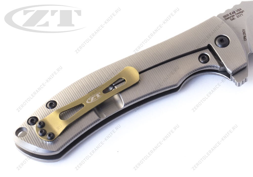 Нож Zero Tolerance 0920 Les George MNT - фотография 