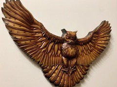 Силиконовый молд № 369 Сова в полете