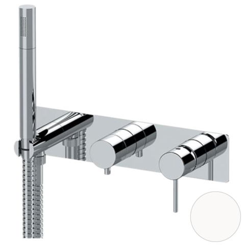 Remer X97D3WBBO Смеситель для душа Remer X Style X97D3WBBO, белый матовый