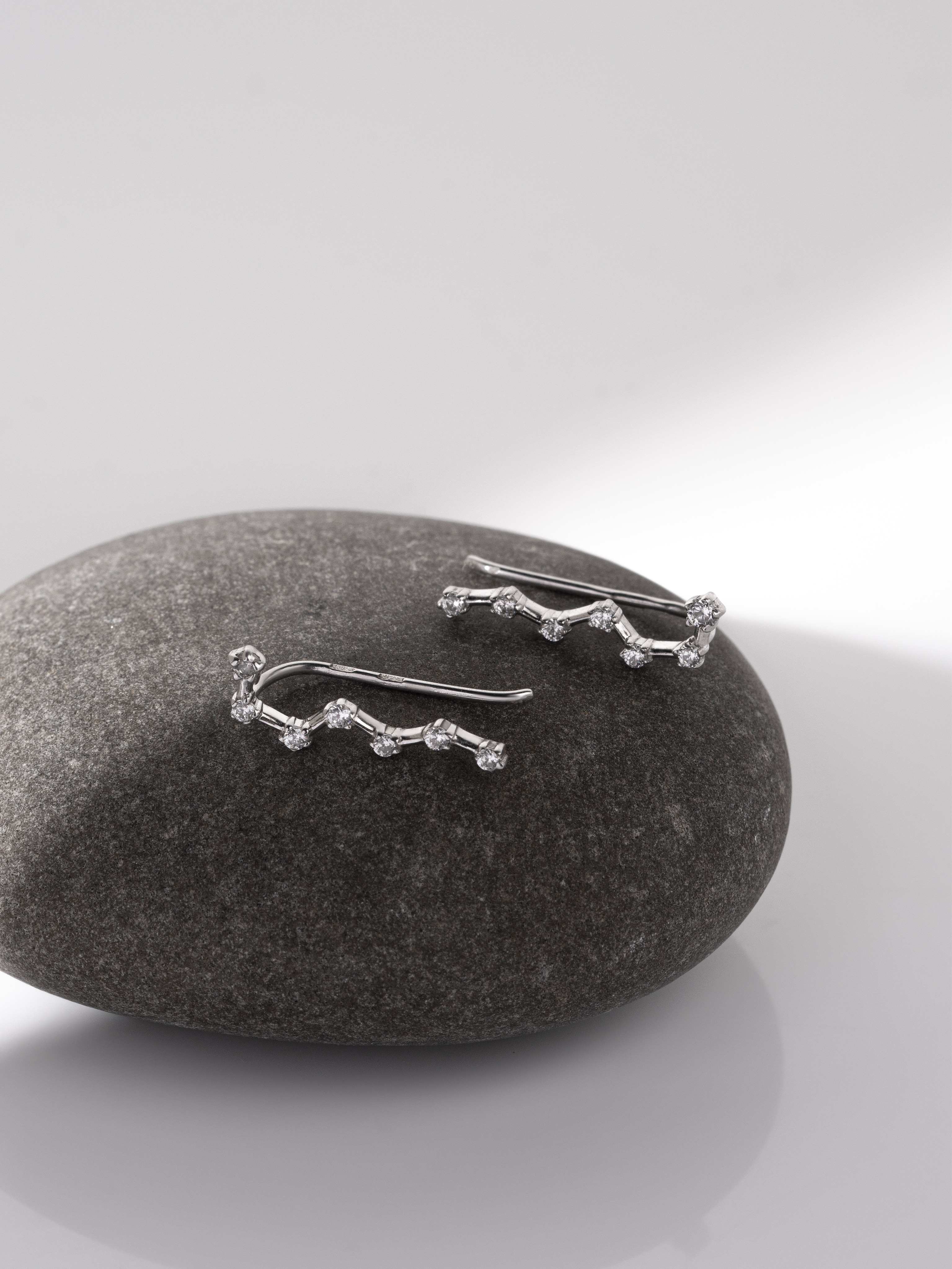 Серьги-клаймберы Большая медведица