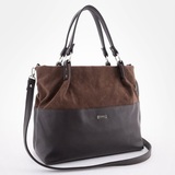 Сумка Саломея 185 эко-замша шоколад