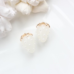 УЦЕНКА!!! Подвеска Ягода клубника, стекло, 23*15 мм, У043