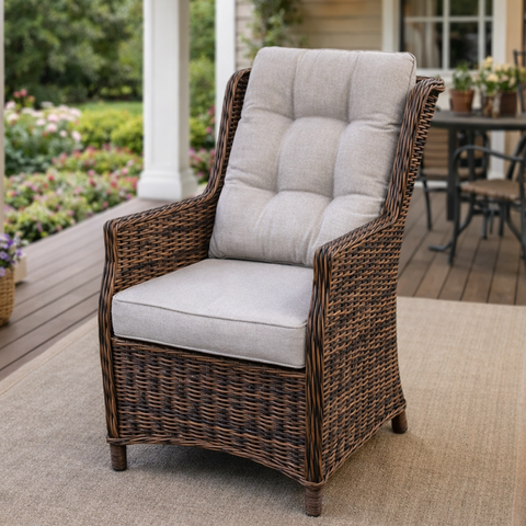 Кресло ROYAL FAMILY NICOLE коричневое