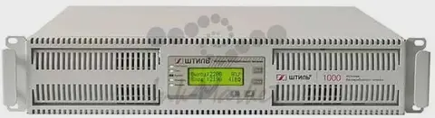 ШТИЛЬ ИБП 1000 ВА; 1 фазный; on-line; батарея: 36В ext (no incl), ЗУ 5А; rack