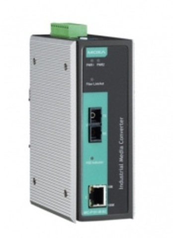 Медиа-конвертер MOXA IMC-P101-S-SC-T