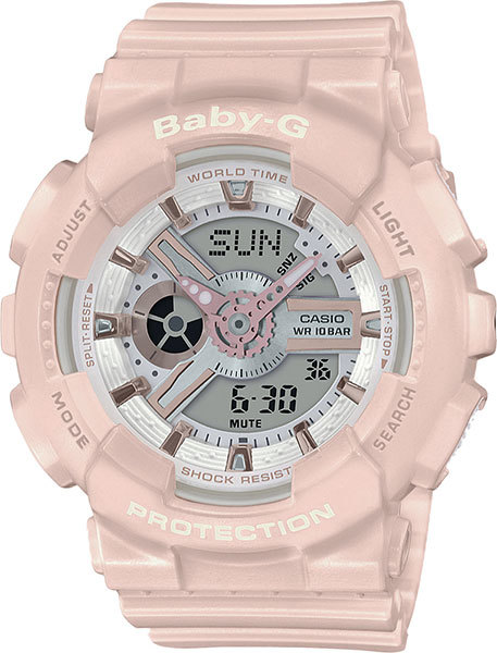 Часы женские Casio BA-110RG-4AER Baby-G