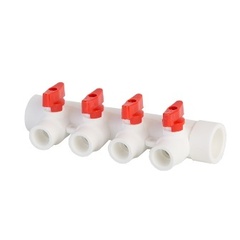 Коллектор 4 выхода 32х20 PP-R