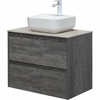 Aquanet 287890 Тумба Nova Lite 75 2 ящ. цв. дуб серый (287890)