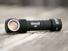 Налобный фонарь Armytek Wizard Pro Nichia Magnet USB + 18650 Li-Ion (Теплый диод Nichia)