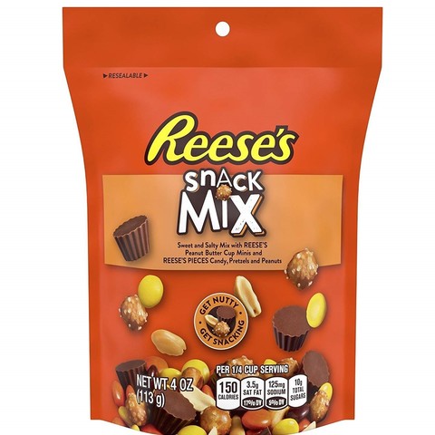 Reese's Snack Mix с арахисом, крендельками, шоколадом  113 гр