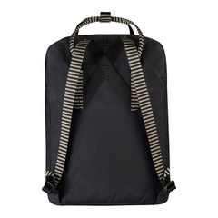 Рюкзак Fjallraven Kanken черный/полоски, 16 л