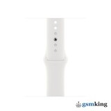 Apple Watch SE 2022 GPS + Cellular 40mm Silver Aluminium Case with White Sport Band