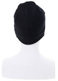 Элитная Тёплая двухсторонняя шапка с флисом BUFF® Microfiber & Polar Hat solid black