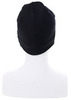 Элитная Тёплая двухсторонняя шапка с флисом BUFF® Microfiber & Polar Hat solid black