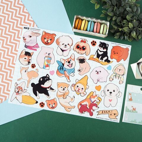 Стикерпак PUPPIES