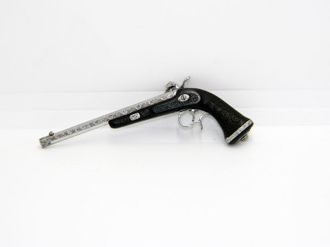 French duel pistol 19 century