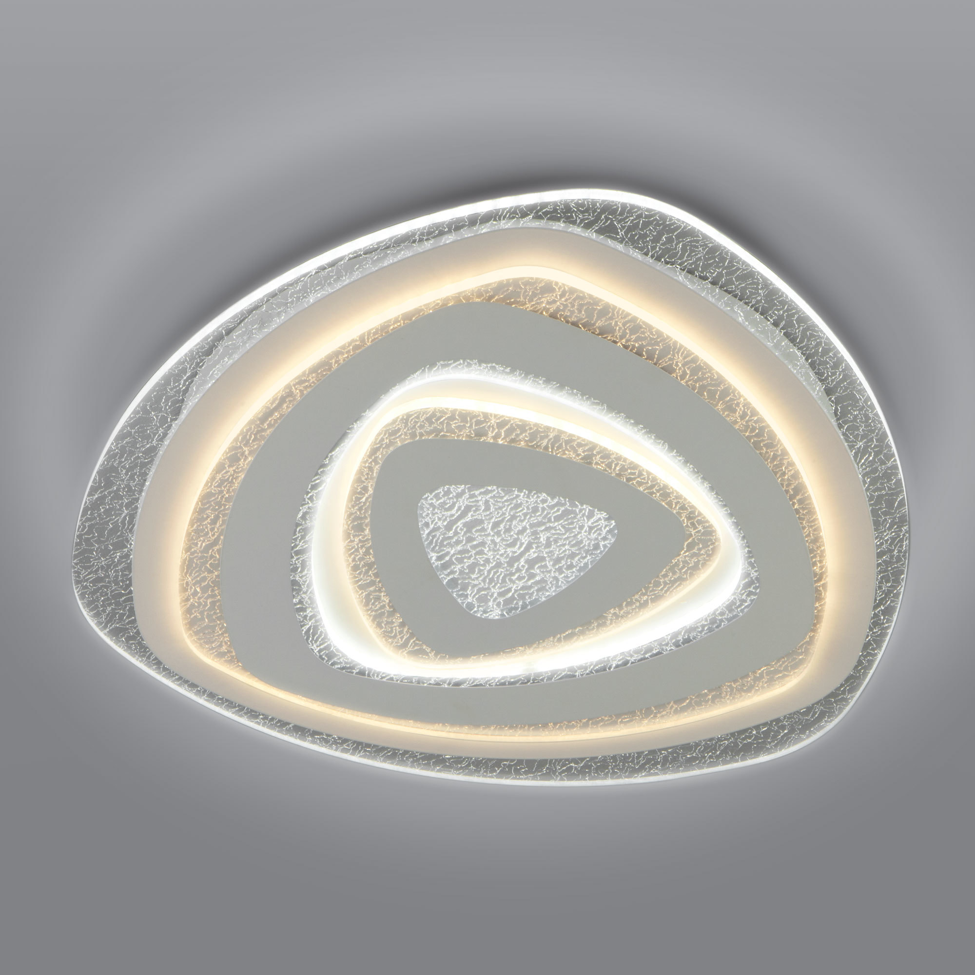 Потолочный светодиодный светильник EUROSVET 90208/1 белый с Пультом