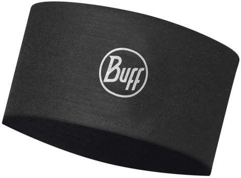 Картинка повязка Buff headband coolnet Solid Black - 1