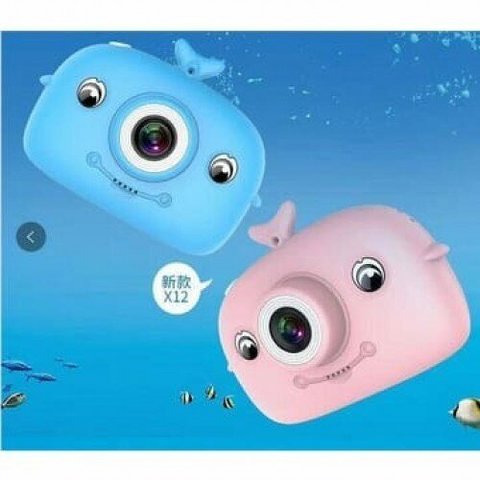 Детский фотоаппарат Digital Camera Голубой Кит