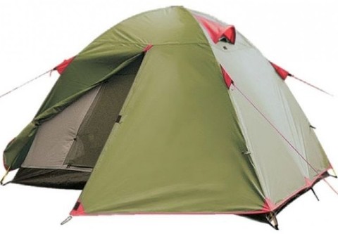 Картинка палатка туристическая Tramp Tourist 2 зеленый - 1