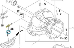 ДАТЧИК (ВЫКЛЮЧАТЕЛЬ) ЗАДНЕГО ХОДА NEXIA, LANOS, CHANCE, GENTRA, AVEO, LACETTI ESP GM