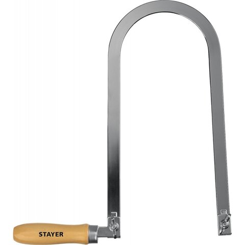 1530-25_z02	STAYER COBRA, 130x250 mm, лобзик ручной хромированный