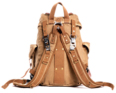 Винтажный Рюкзак из ткани Virginland 96 khaki