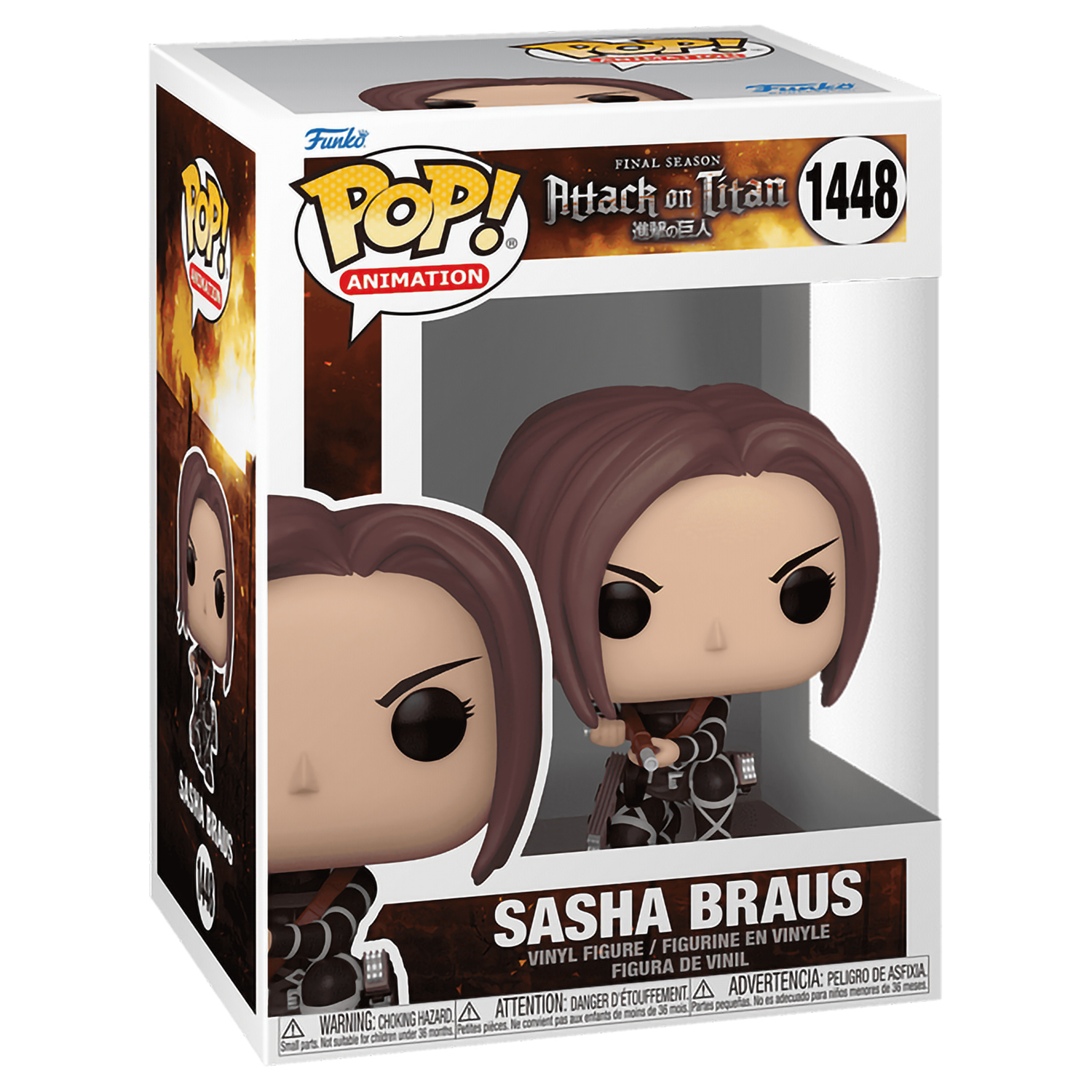 Фигурка Funko POP! Animation Attack on Titan S5 Sasha Braus (1448) 67927»  за 2 290 ₽ – купить за 2 290 ₽ в интернет-магазине «Книжки с Картинками»