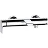 Villeroy&Boch Liberty TVT10700100061 Смеситель для ванны и душа, Villeroy&Boch, Liberty, тип открывания воды-рычажный, монтаж-вертикальный (настенный), отверстия для монтажа-2, вынос излива, мм-191, цвет-хром, материал-латунь, переключатель скрытый,