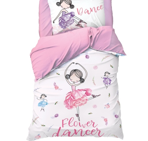 1.5 сп Flower dancer (бязь 100% хлопок)