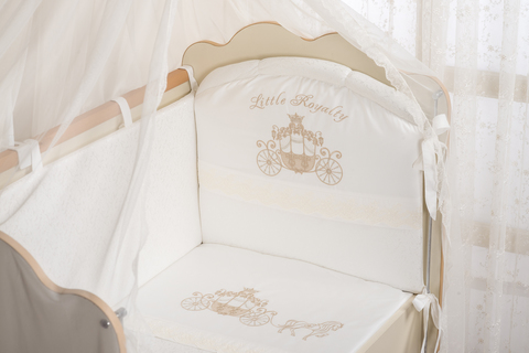 Бампер в кроватку для новорожденного «Маленькое высочество»