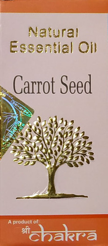 Эфирное масло (Chakra, Индия). Carrot Seed Семена морковки 10мл