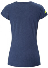 Женская теннисная футболка Babolat Exercise Massange Tee W - estate blue heather