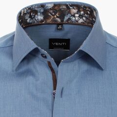 Рубашка Venti Modern Fit 123931100-100 в синей гамме