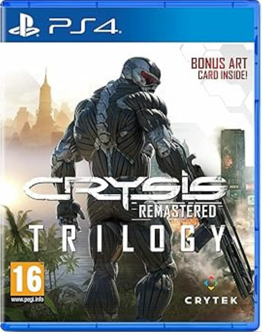 Crysis Remastered - Trylogy (диск для PS4, полностью на русском языке)