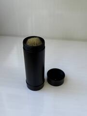 Дорожный металлический помазок синтетика черный