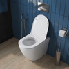 Унитаз безободковый приставной BelBagno SFERA-R BB2141CBR