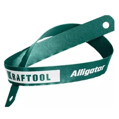 KRAFTOOL Alligator-24, 24 TPI, 300 мм, биметаллическое гибкое полотно по металлу (15942-24)