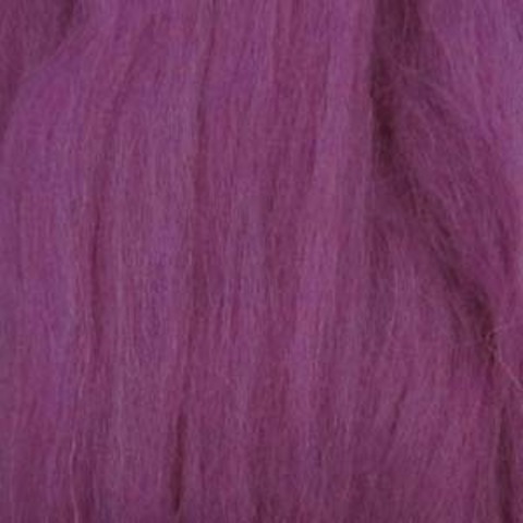 Шерсть для валяния полутонкая 183 Пурпур (Пехорка)