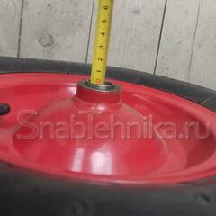 Колесо пневматическое 380 мм со стальным диском  PR3000 симметричное