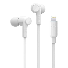 Наушники Belkin Soundform Headphones with Lightning Connector, White
